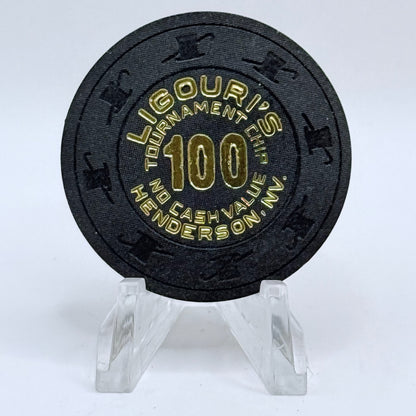Ligouri's Casino Henderson Nevada 1995 $100 NCV Casino Chip N8701