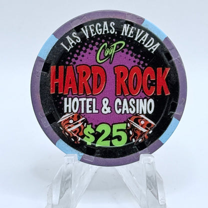 Hard Rock - Las Vegas Las Vegas Nevada 2005 LE $25 Casino Chip E4219