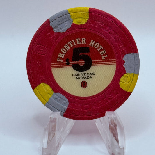 Frontier Hotel Las Vegas Nevada 1988 $5 Casino Chip N1683