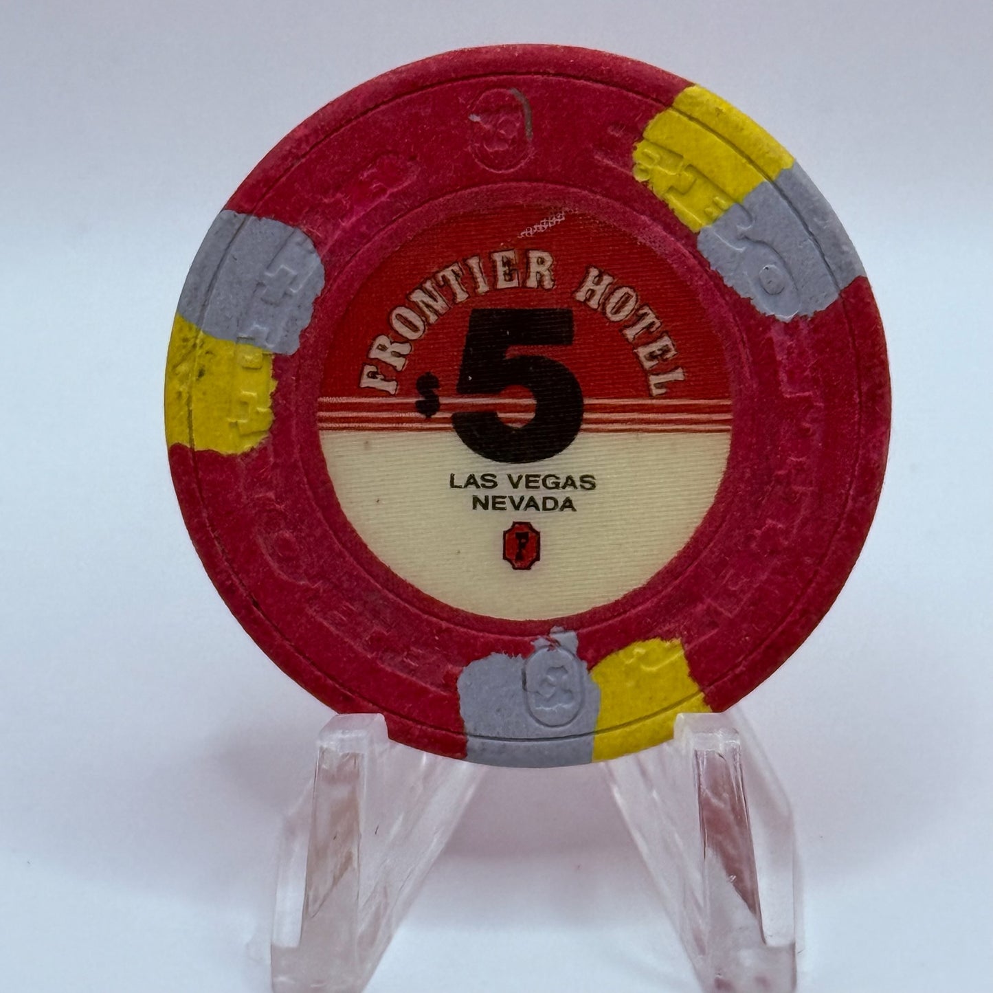 Frontier Hotel Las Vegas Nevada 1988 $5 Casino Chip N1683