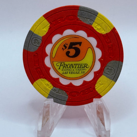 Frontier Hotel Las Vegas Nevada 1992 $5 Casino Chip N1680