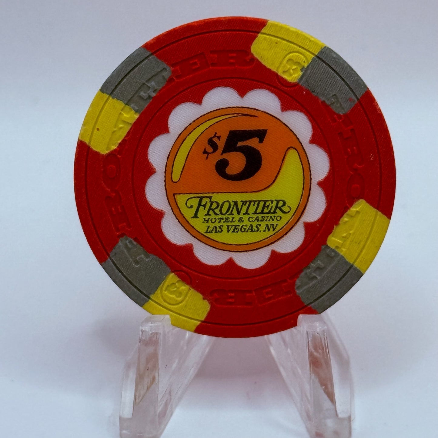 Frontier Hotel Las Vegas Nevada 1992 $5 Casino Chip N1680