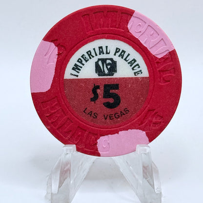 Imperial Palace Las Vegas Nevada 1986 $5 Casino Chip N1786