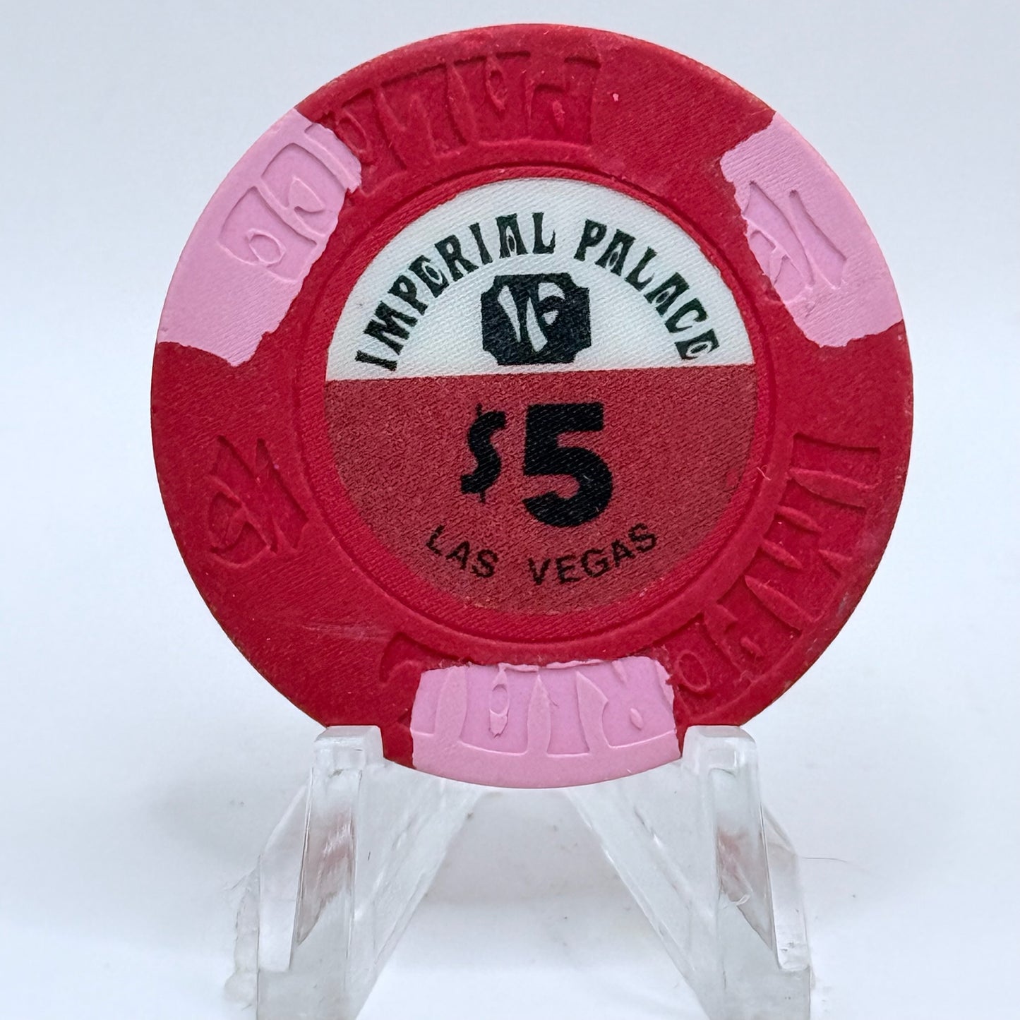 Imperial Palace Las Vegas Nevada 1986 $5 Casino Chip N1786