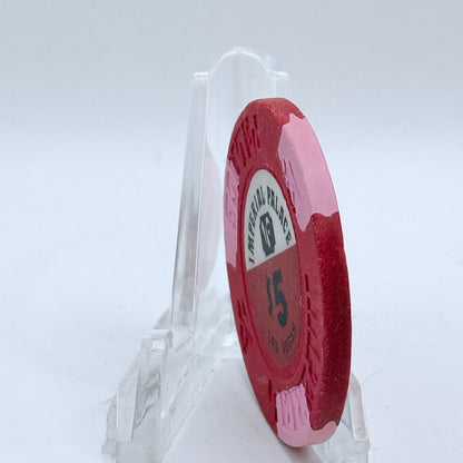 Imperial Palace Las Vegas Nevada 1986 $5 Casino Chip N1786