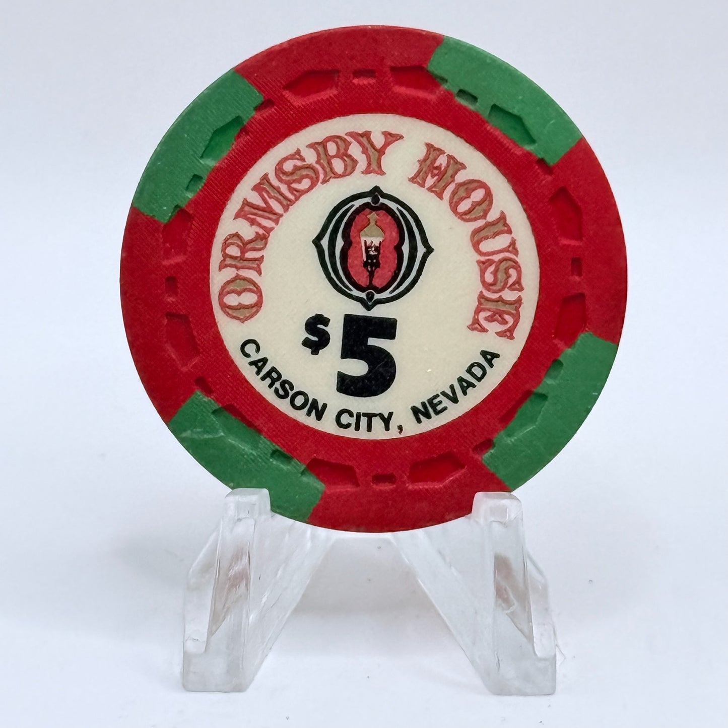 Ormsby House Carson City Nevada 1975 $5 Casino Chip N7182
