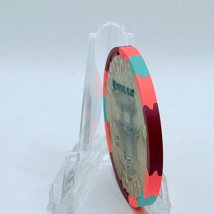 Imperial Palace Las Vegas Nevada 2006 'Auto Collections 25th Anniversary Blue' LE $5 Casino Chip E5797