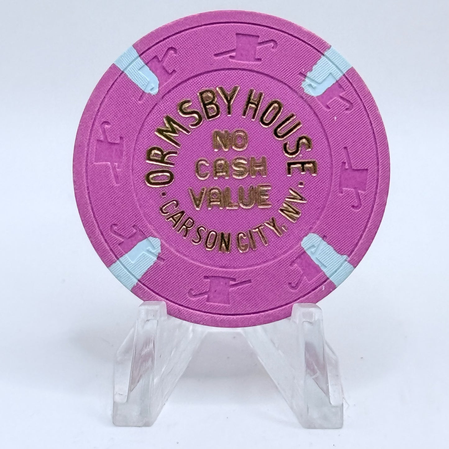 Ormsby House Carson City Nevada 1988 NCV Casino Chip N8927