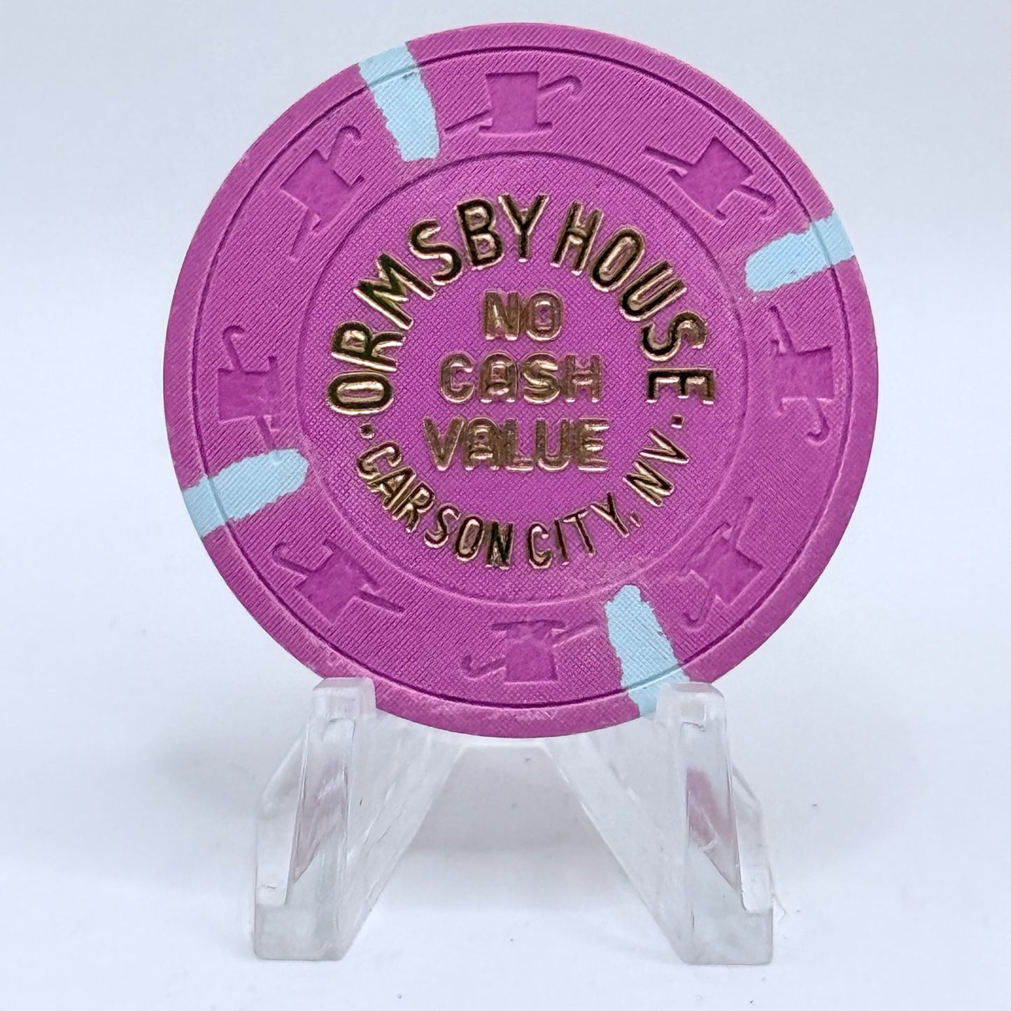 Ormsby House Carson City Nevada 1988 NCV Casino Chip N8927