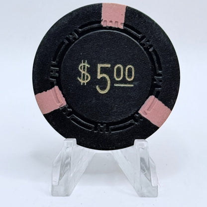 Owl Bar Yerington Nevada 1956 $5 Casino Chip N3292