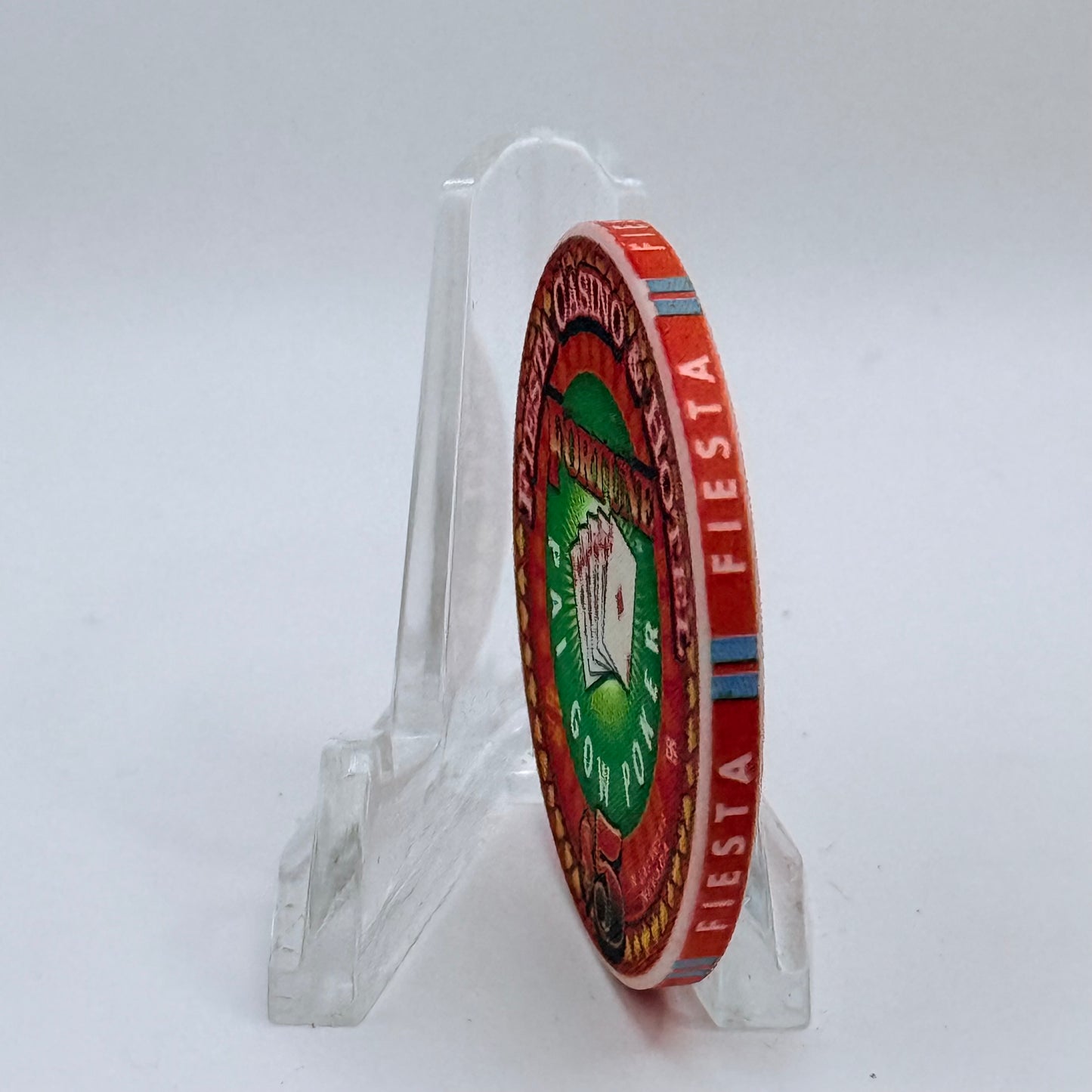 Fiesta Rancho N. Las Vegas Nevada 2002 'Fortune - Pai Gow Poker' LE $5 Casino Chip V8437