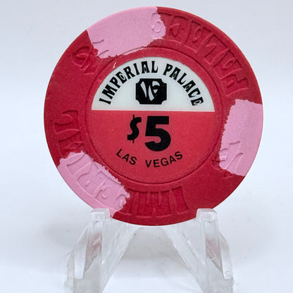Imperial Palace Las Vegas Nevada 1980 $5 Casino Chip N7154