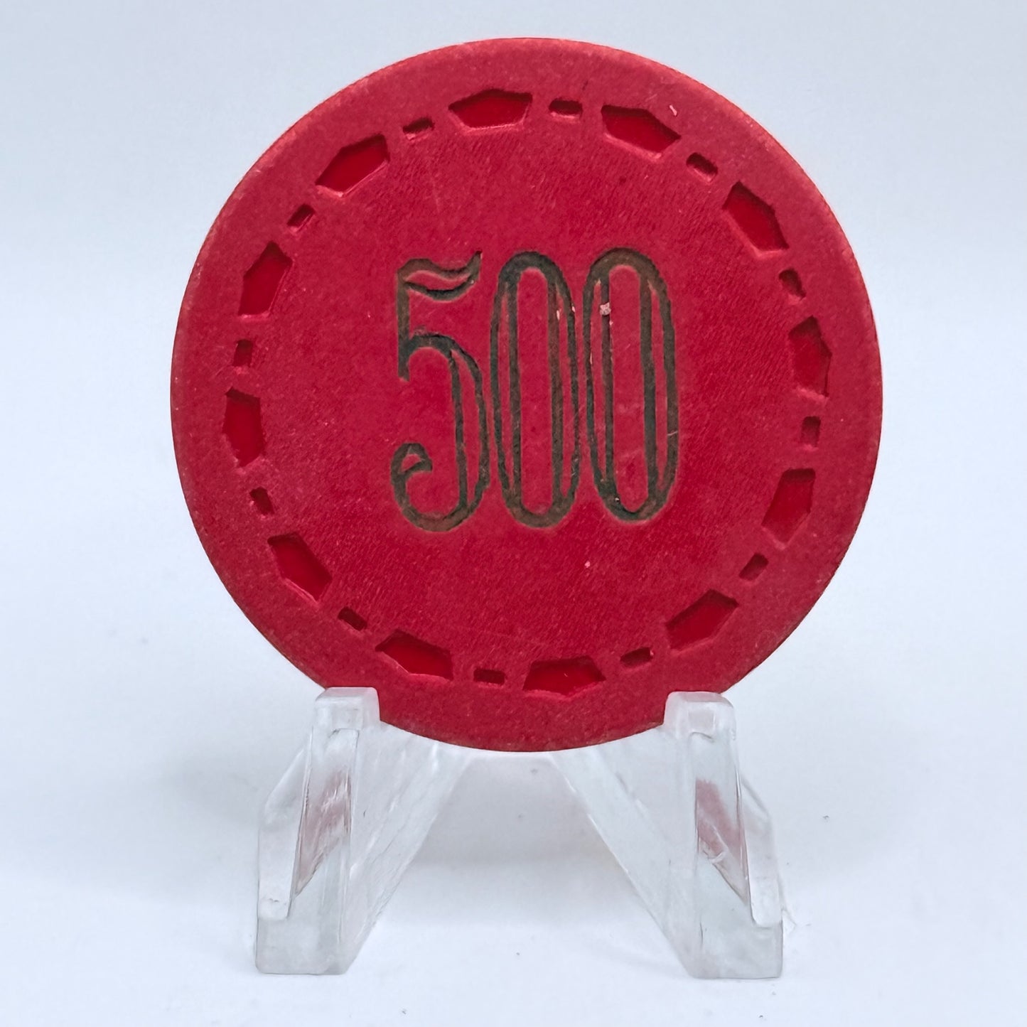The Pacific Club Honolulu Oahu $500 Casino Chip