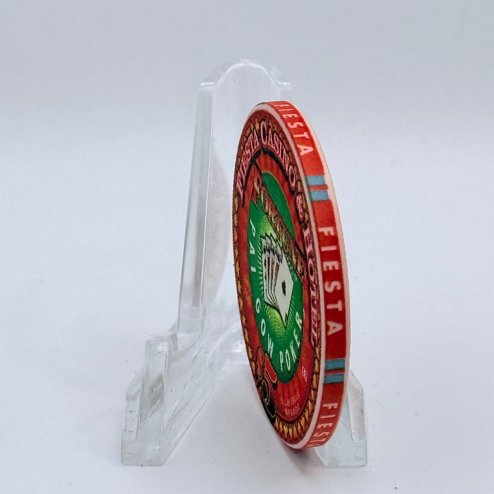 Fiesta Rancho N. Las Vegas Nevada 2002 'Fortune - Pai Gow Poker' LE $5 Casino Chip V8436