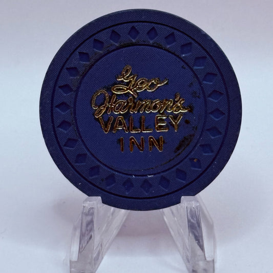 Geo Harmon Valley Inn Mesquite Nevada 1961 $1 Casino Chip N0770