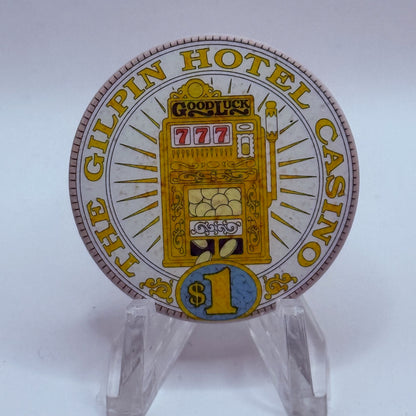 The Gilpin Black Hawk Colorado 1992 $1 Tokens - Other