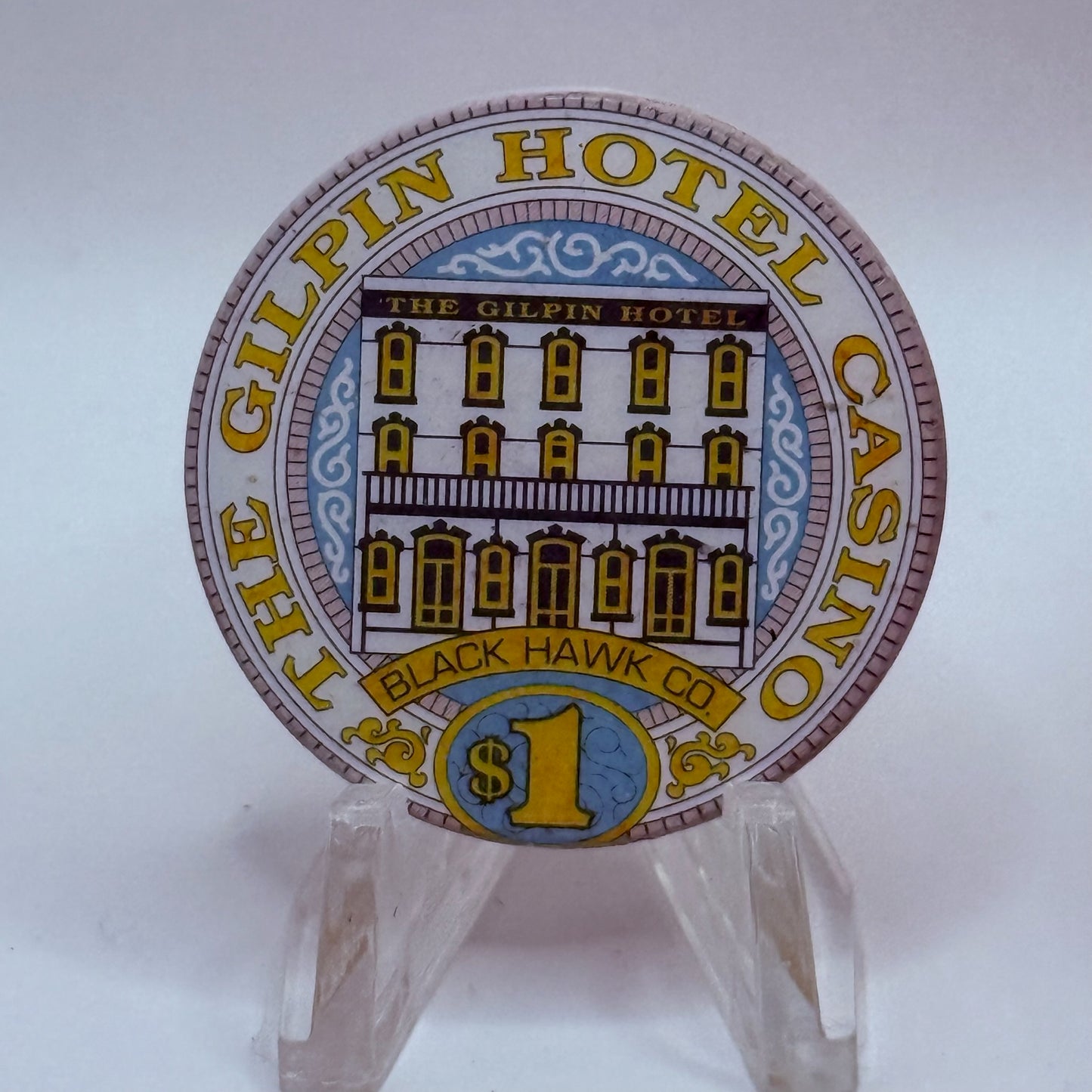 The Gilpin Black Hawk Colorado 1992 $1 Tokens - Other