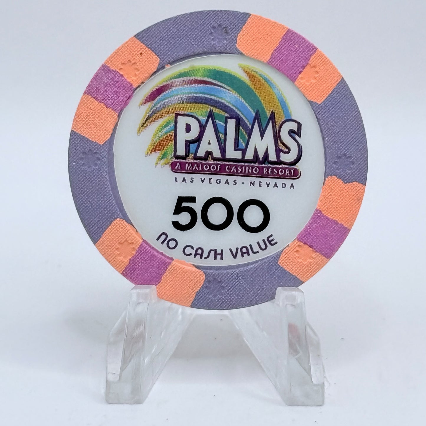 Palms Casino Resort Las Vegas Nevada 2004 Series 30 $500 NCV Casino Chip E3547