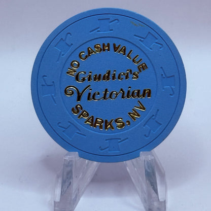 Giudici's (Victorian Gambling Hall) Sparks Nevada NCV Casino Chip E7414