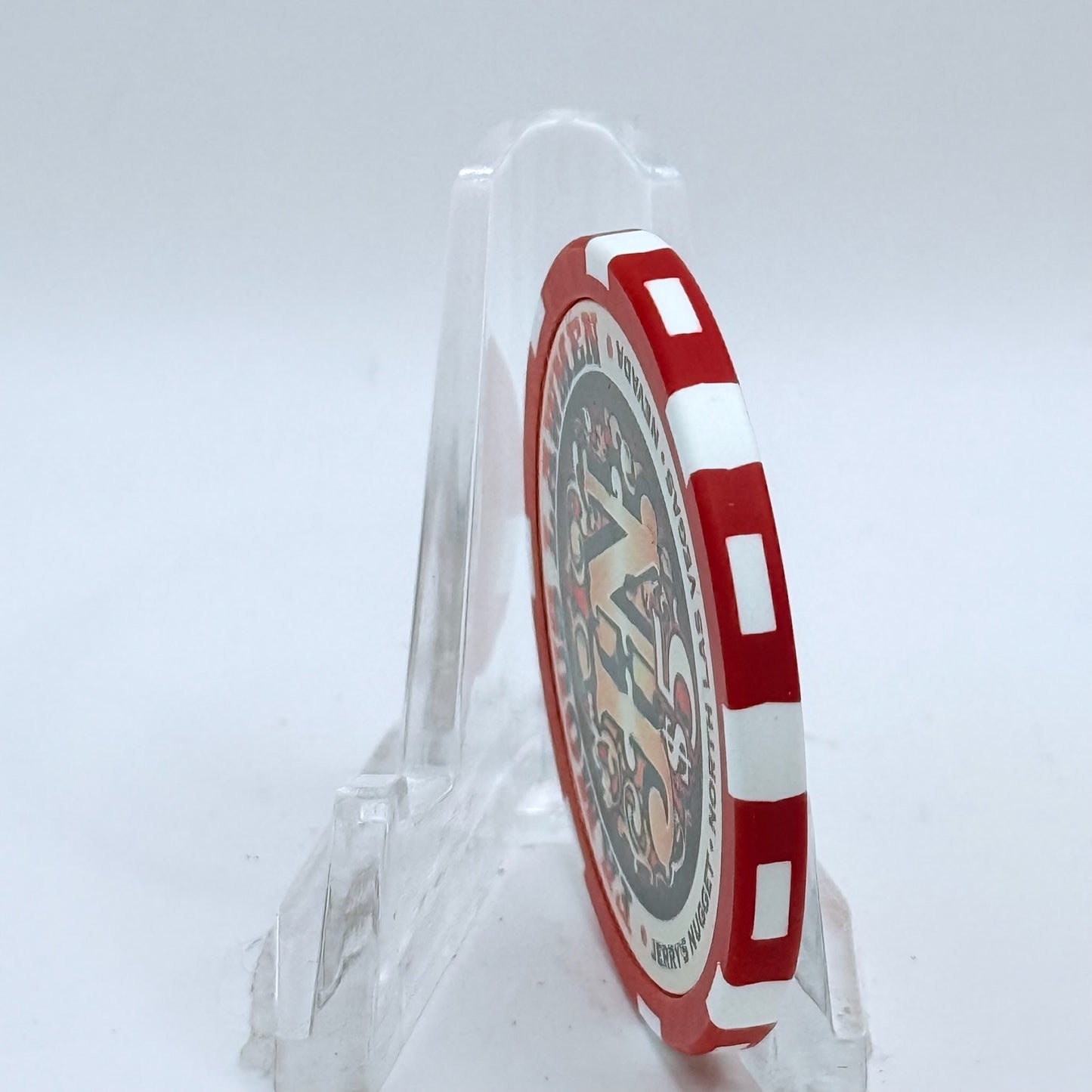 Jerry's Nugget N. Las Vegas Nevada 1997 'Famous Lawmen - Pat Garrett' LE $5 Casino Chip V3157