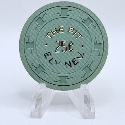 The Pit Ely Nevada 1950s $0.25 Casino Chip N3960