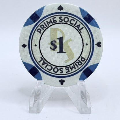 Prime Social Club Houston Texas 2018 $1 Casino Chip