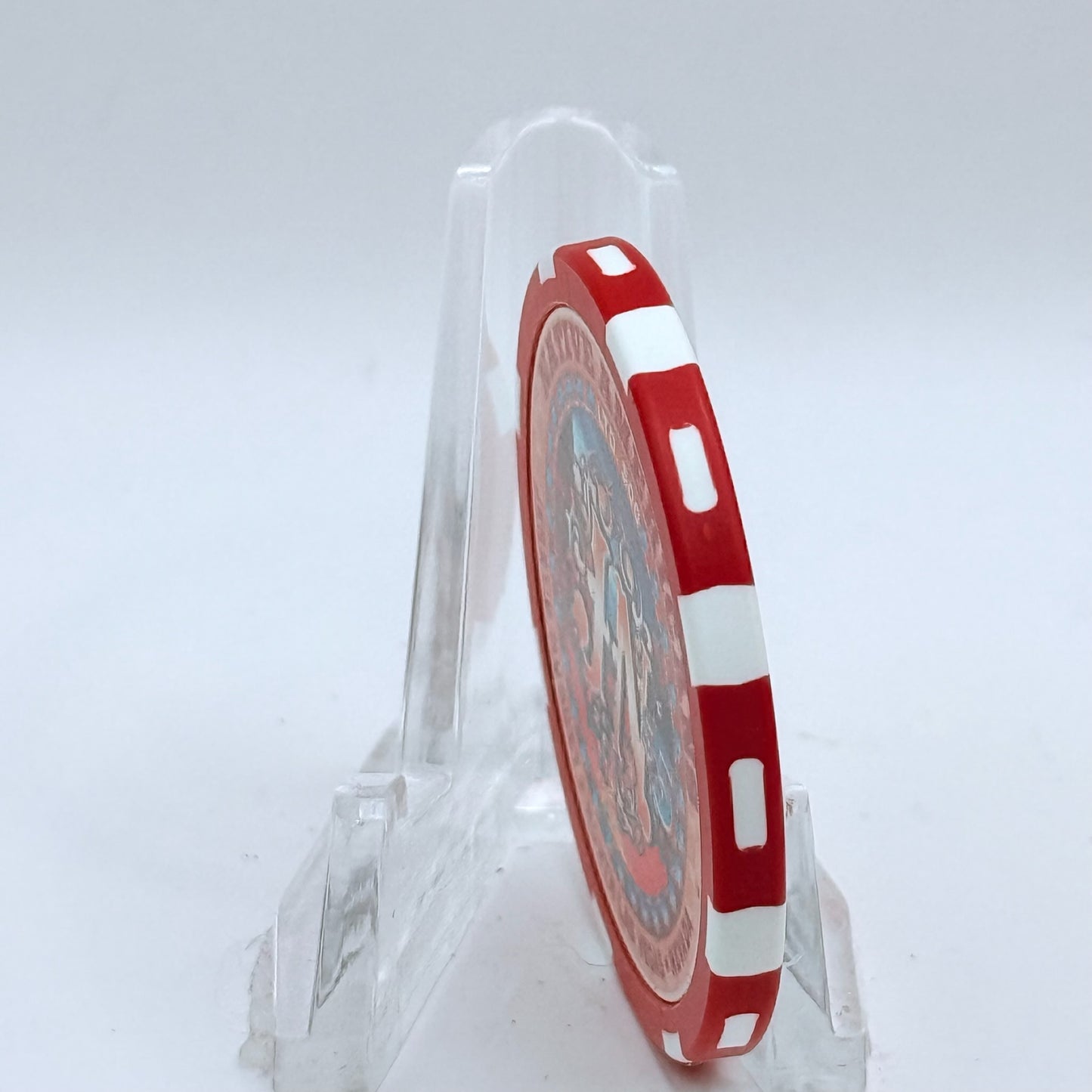 Jerry's Nugget N. Las Vegas Nevada 1999 'Native Americans Geronimo' LE $5 Casino Chip V5126