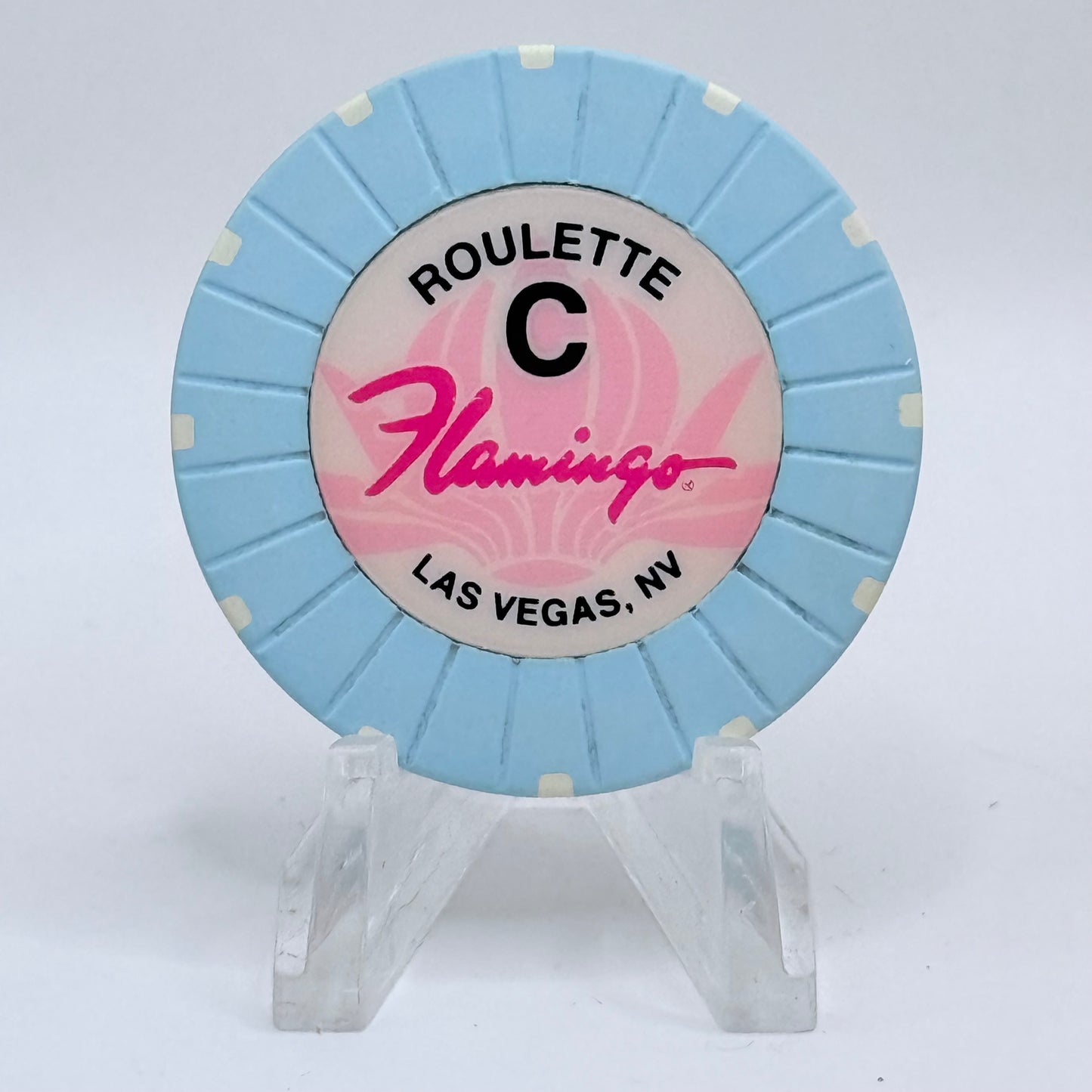 Flamingo Hotel & Casino Las Vegas Nevada 2006 Series 133 Roulette Casino Chip E9696