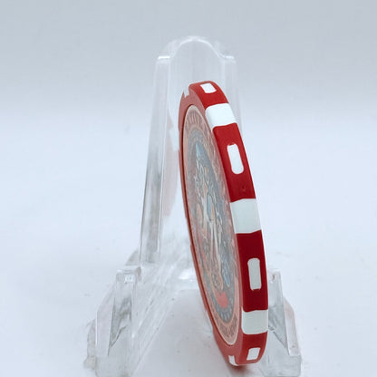 Jerry's Nugget N. Las Vegas Nevada 1999 'Native Americans Chief Joseph' LE $5 Casino Chip V5125