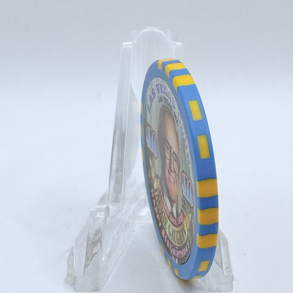 Las Vegas Club Las Vegas Nevada 2001 'Jackie Gaughan Happy 81st Birthday' LE $10 Casino Chip V9143