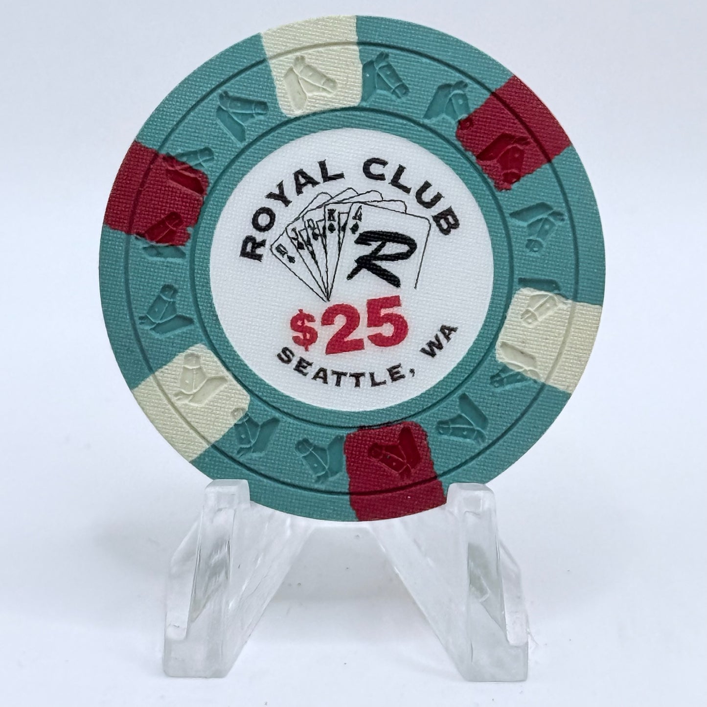 Royal Club Seattle Washington $25 Casino Chip