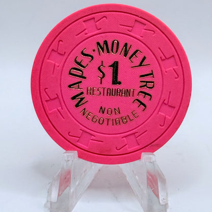 Mapes-Money Tree Reno Nevada 1970s $1 NCV Casino Chip N2937