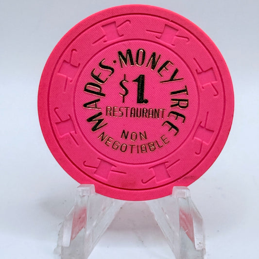 Mapes-Money Tree Reno Nevada 1970s $1 NCV Casino Chip N2937