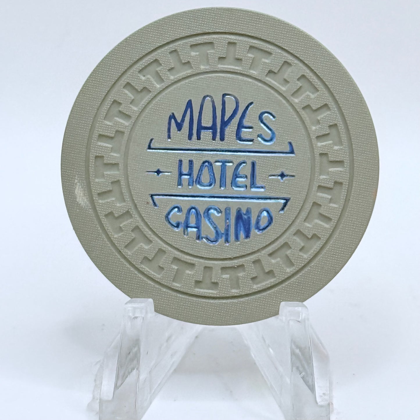 Mapes Hotel Casino Reno Nevada 1950s Casino Chip E9903