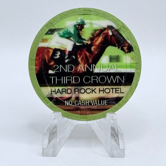 Hard Rock - Las Vegas Las Vegas Nevada 2006 'Third Crown - 2nd Annual' LE NCV Casino Chip E5455