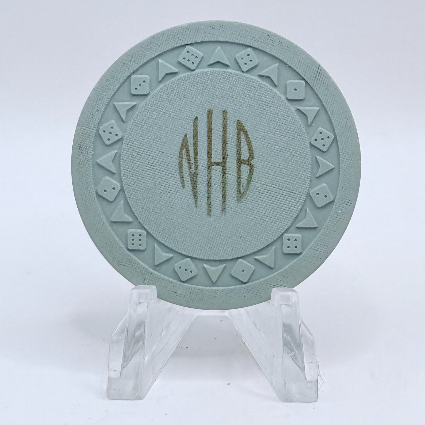 Hotel Nevada Battle Mountain Nevada 1950s Roulette Casino Chip V2824