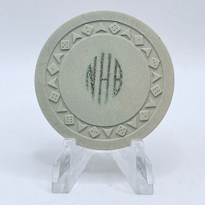 Hotel Nevada Battle Mountain Nevada 1950s Roulette Casino Chip V2824.