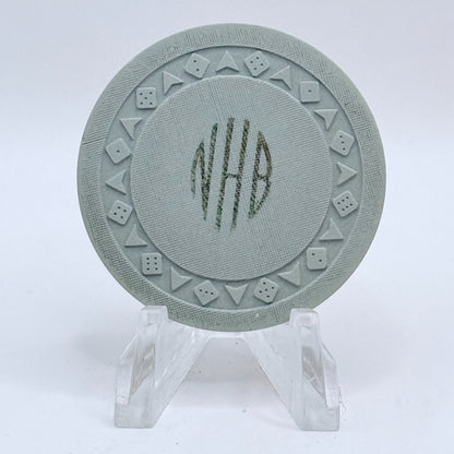 Hotel Nevada Battle Mountain Nevada 1950s Roulette Casino Chip V2824.