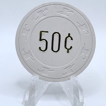 Mother Lode Card Room Merced California $0.50 Casino Chip