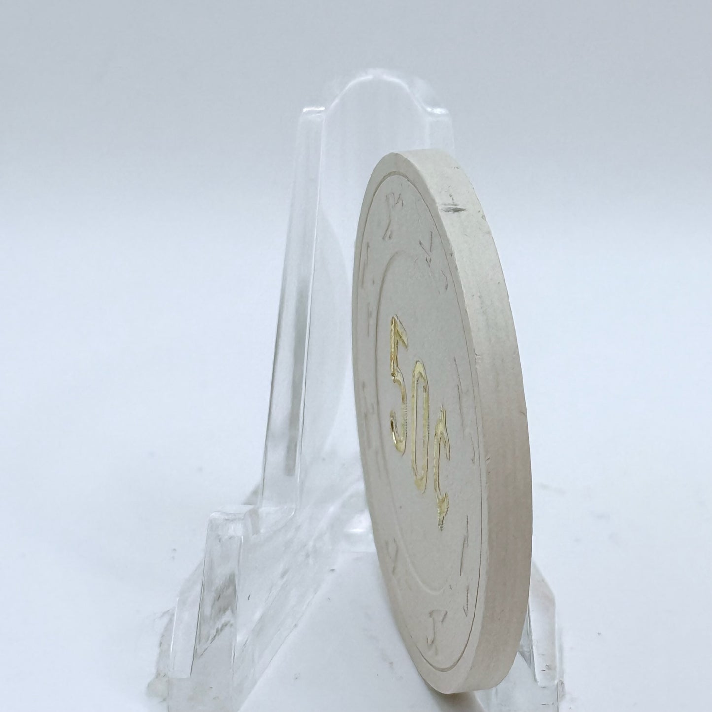 Mother Lode Card Room Merced California $0.50 Casino Chip