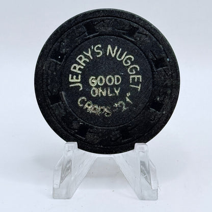 Jerry's Nugget N. Las Vegas Nevada 1964 $5 NCV Casino Chip N3841