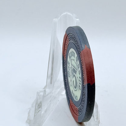 Oak Room Casino Reno Nevada 1963 LE $5 Casino Chip N6906