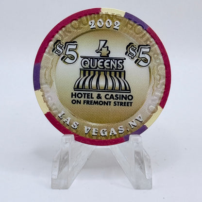Four Queens Las Vegas Nevada 2002 '1995 Impala SS' LE $5 Casino Chip E0520
