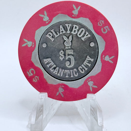 Playboy Atlantic City New Jersey Series 6 $5 Casino Chip