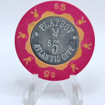 Playboy Atlantic City New Jersey $5 Casino Chip