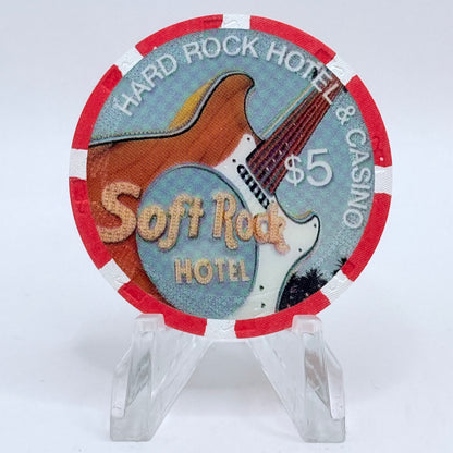 Hard Rock - Las Vegas Las Vegas Nevada 2006 'April Fools Day' LE $5 Casino Chip E7430