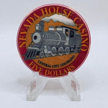 Nevada House Central City Colorado 1992 $5 Casino Chip