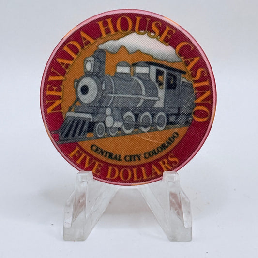 Nevada House Central City Colorado 1992 $5 Casino Chip