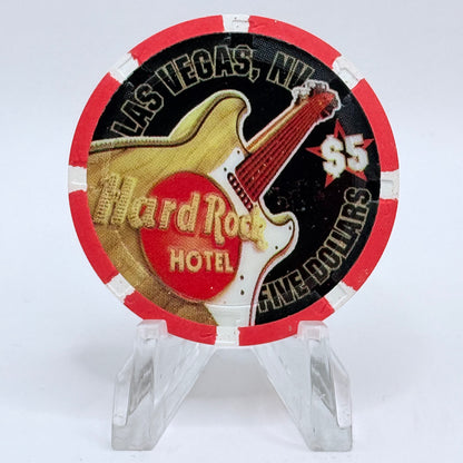 Hard Rock - Las Vegas Las Vegas Nevada 2006 'Gum Ball 3000' LE $5 Casino Chip E7432