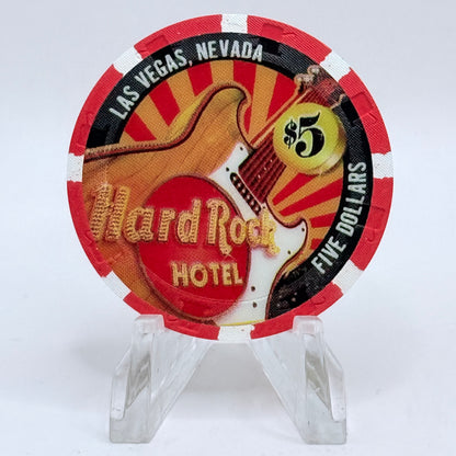 Hard Rock - Las Vegas Las Vegas Nevada 2006 'Cinco De Mayo' LE $5 Casino Chip E7431